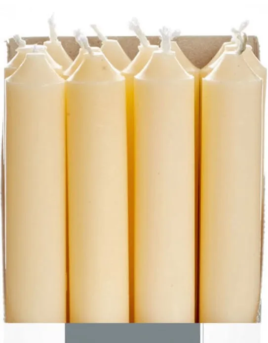 Ivory Dinner Candle