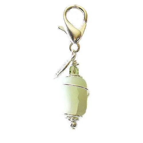 Jade Healing Dog Collar Charm Pawmulet