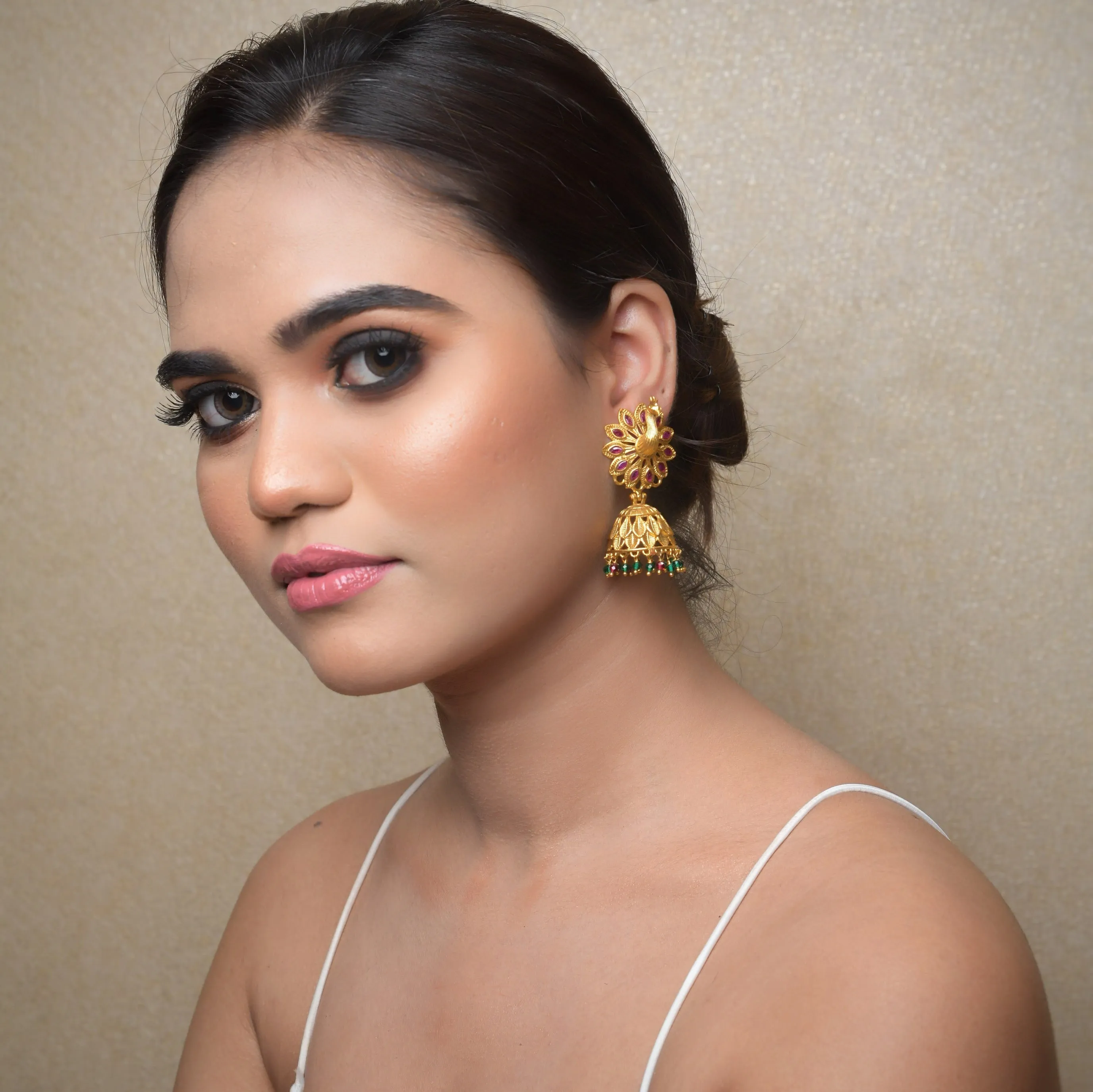 Jhumki Antique Earring 9208-100