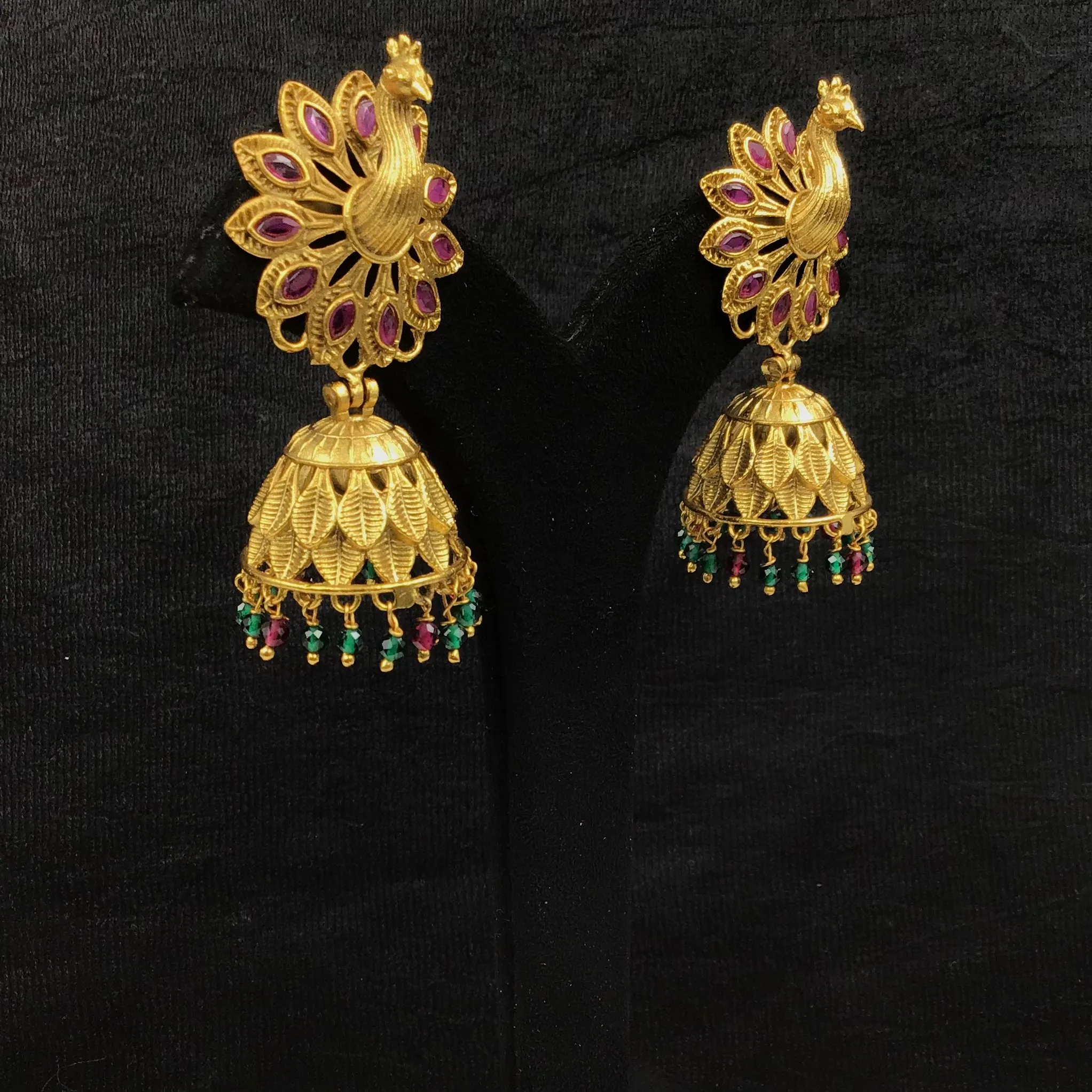 Jhumki Antique Earring 9208-100