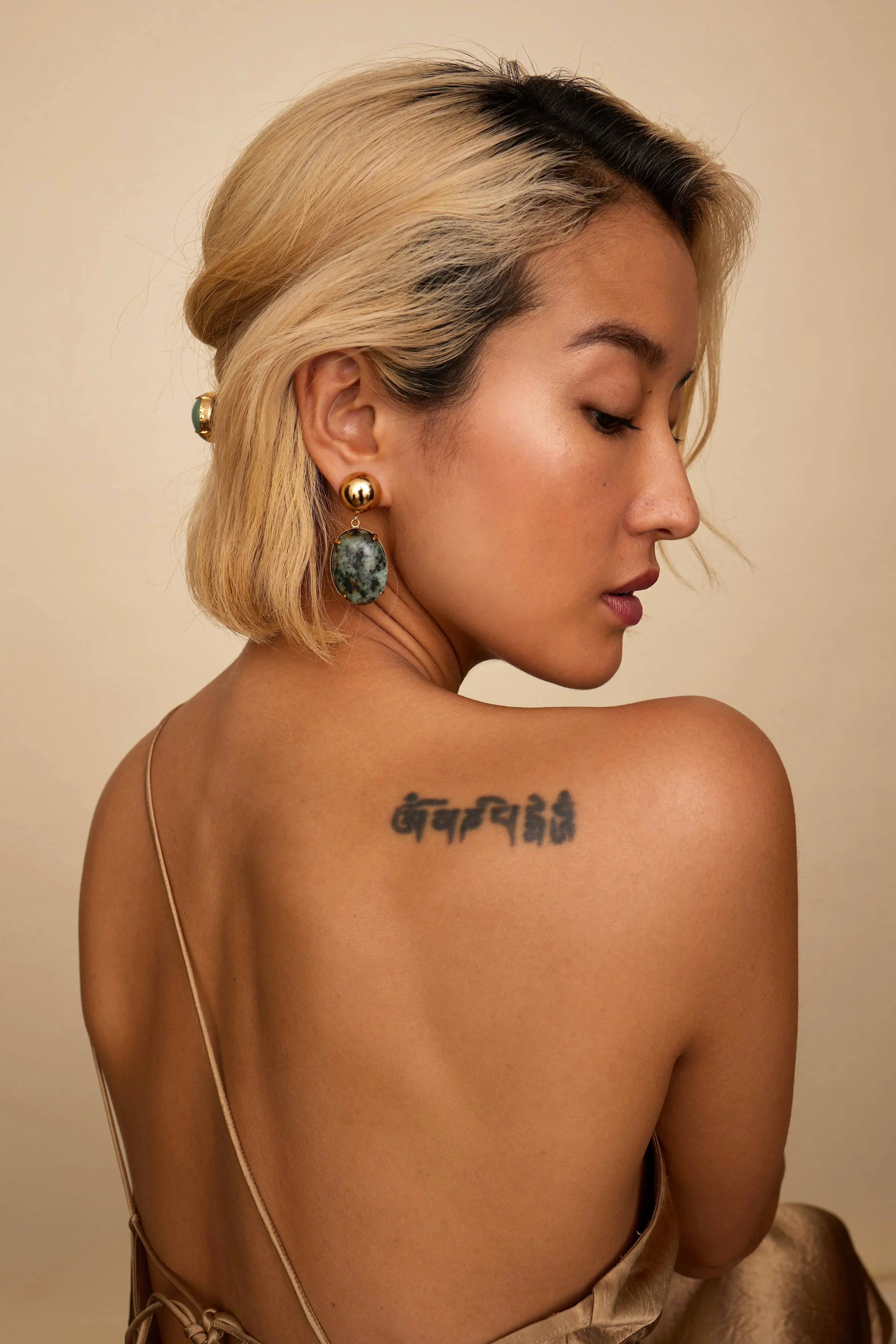 Kaia Metal Drop Earrings