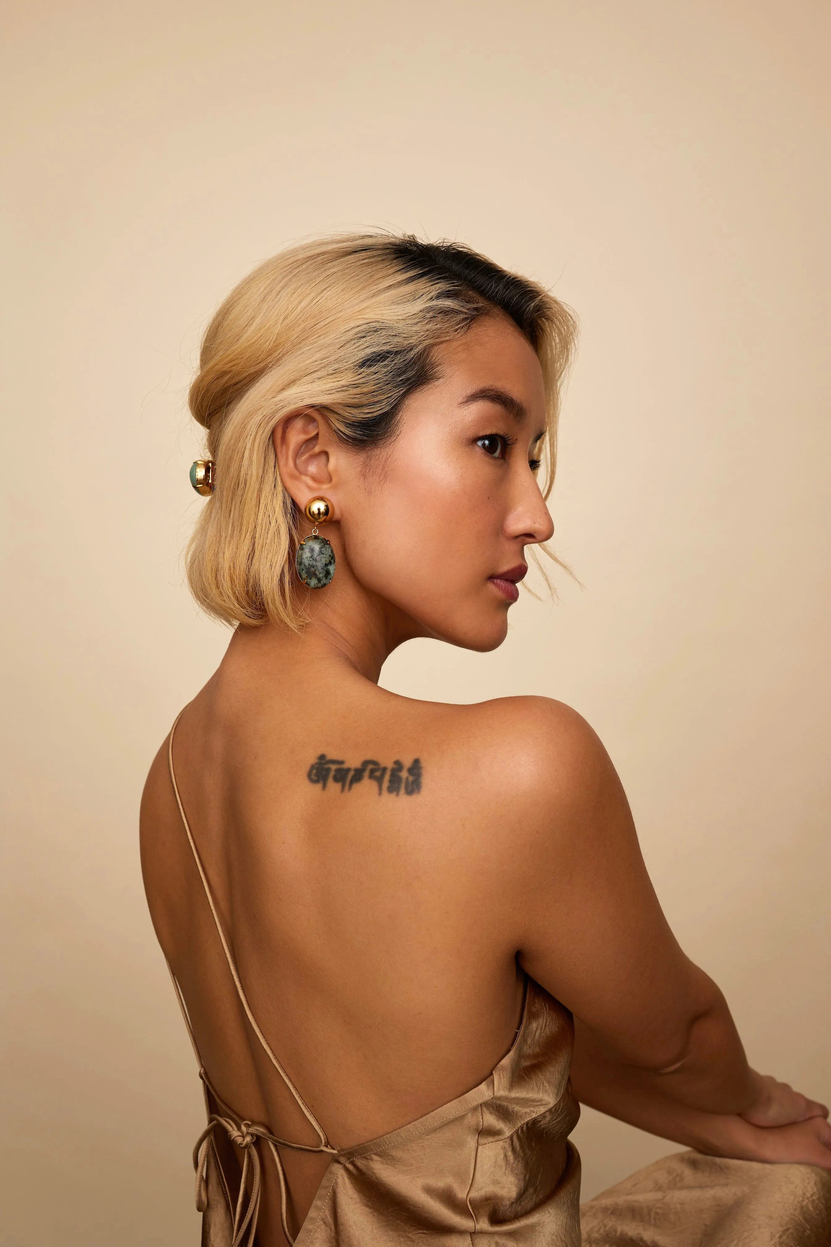 Kaia Metal Drop Earrings