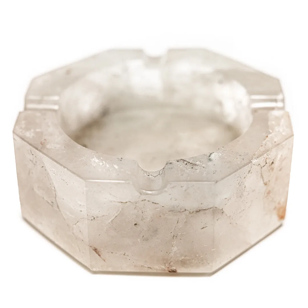 Kirby Allison Crystal Quartz Cigar Ash Tray
