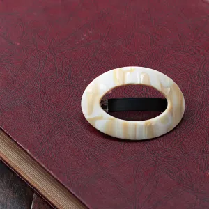 Large Oval Hair Barrette