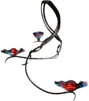 Lazy Daisy Three Blossom Chandelier