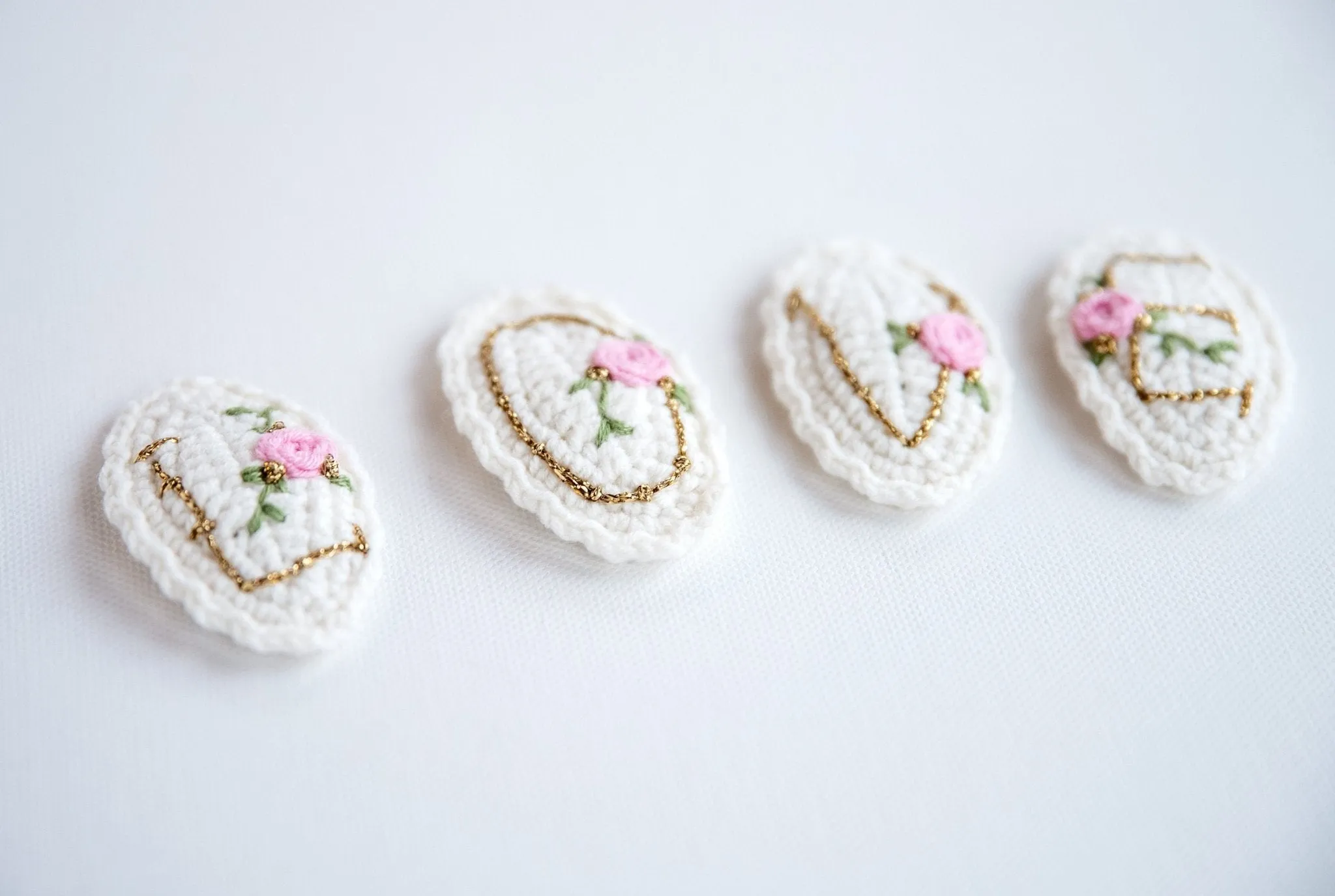 Letter Hair Clips