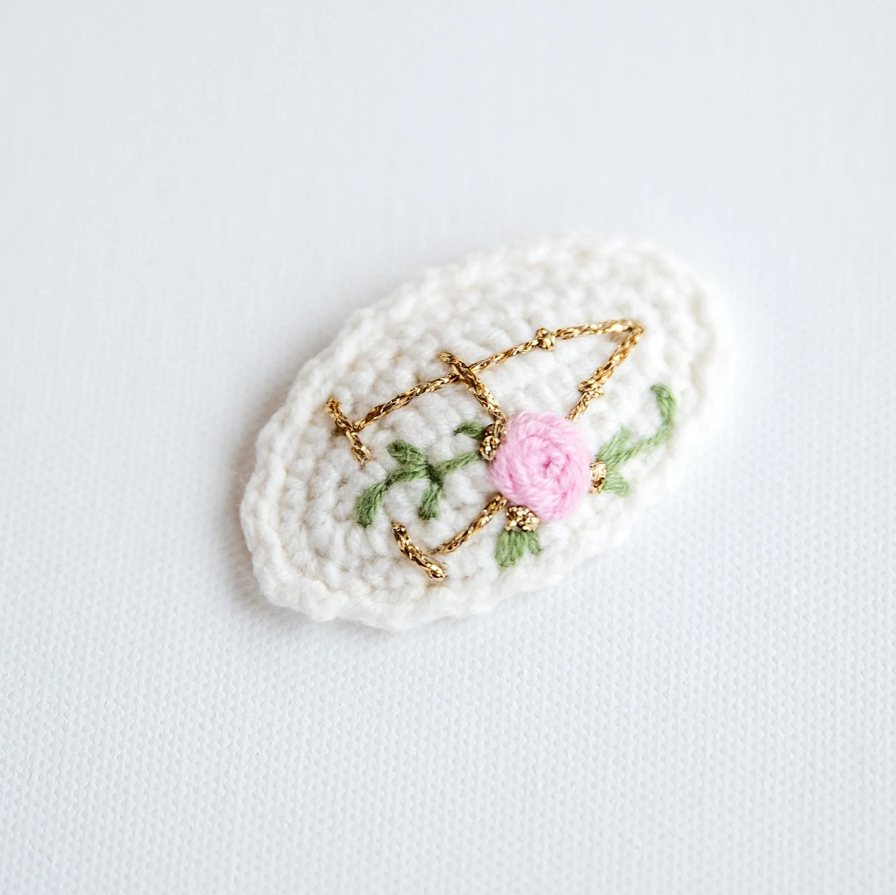 Letter Hair Clips