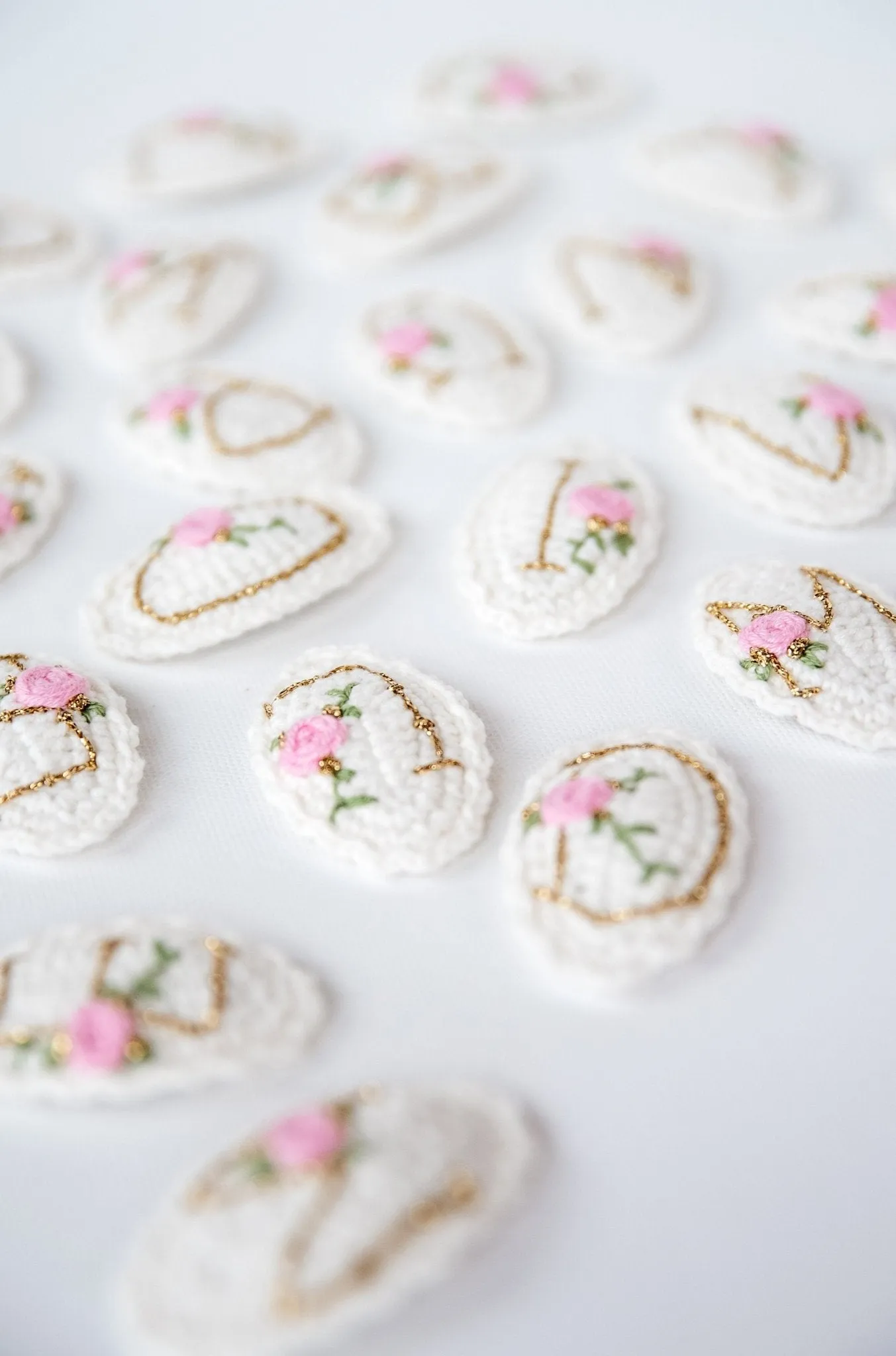 Letter Hair Clips