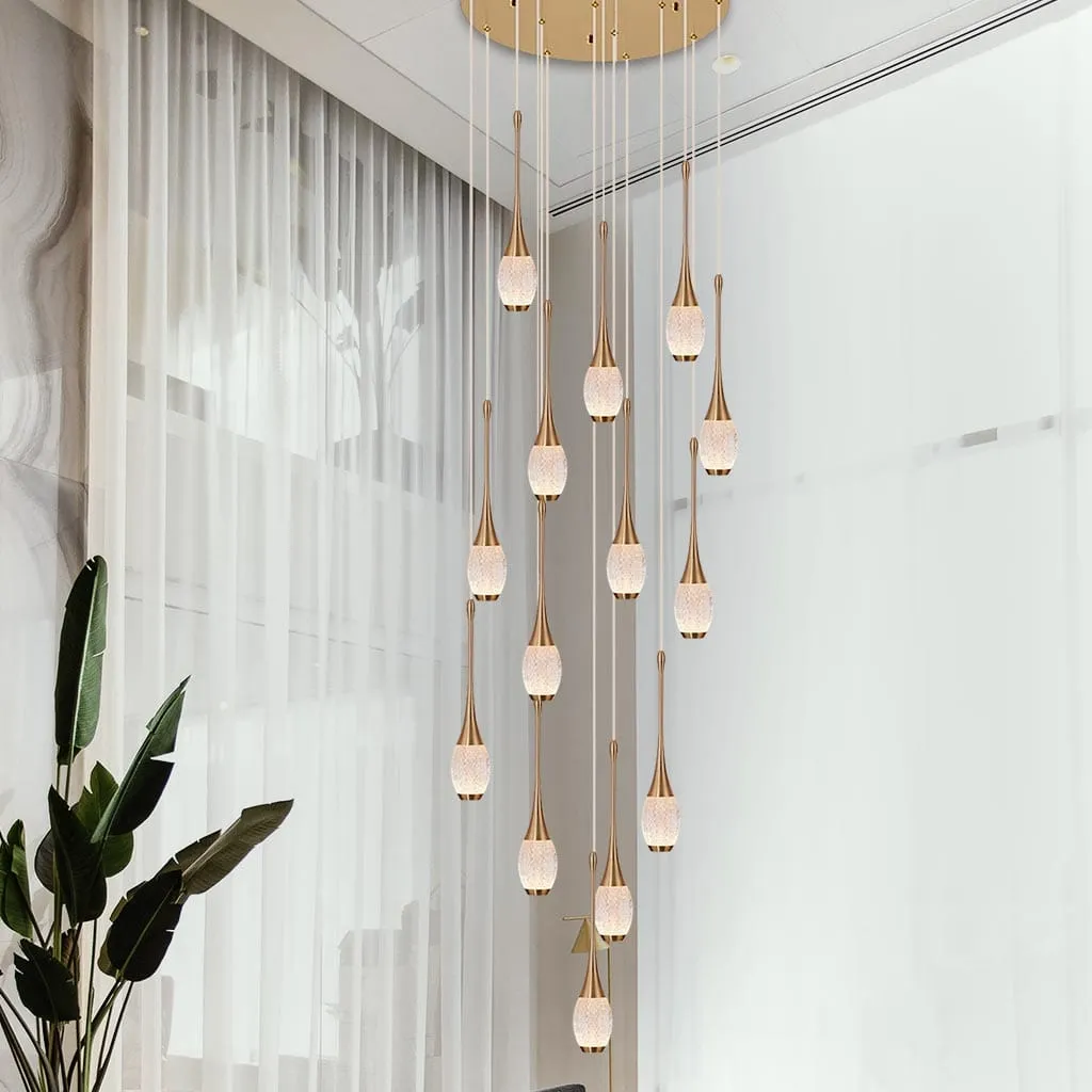 lluvia De Meteoros Duplex Chandelier