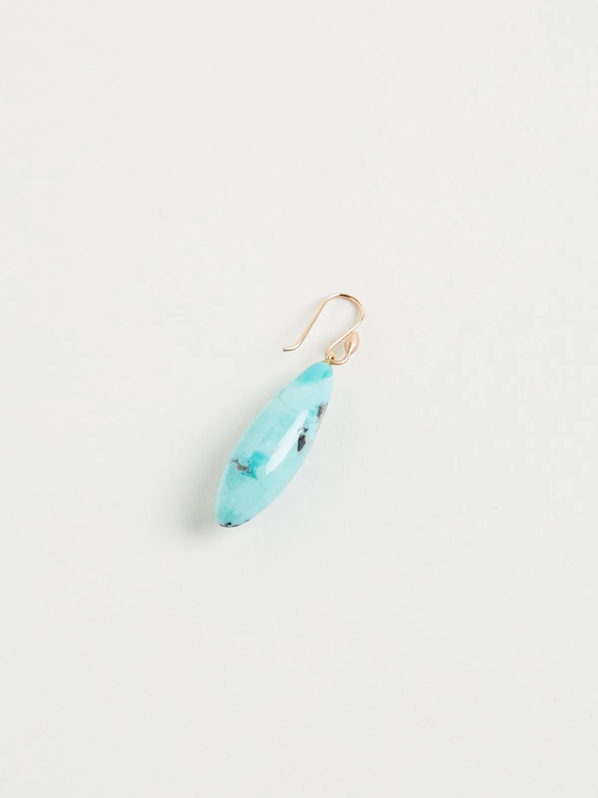 Long Berry Earrings in Turquoise