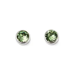 MILENA Earrings August Birthstone Peridot SWAROVSKI