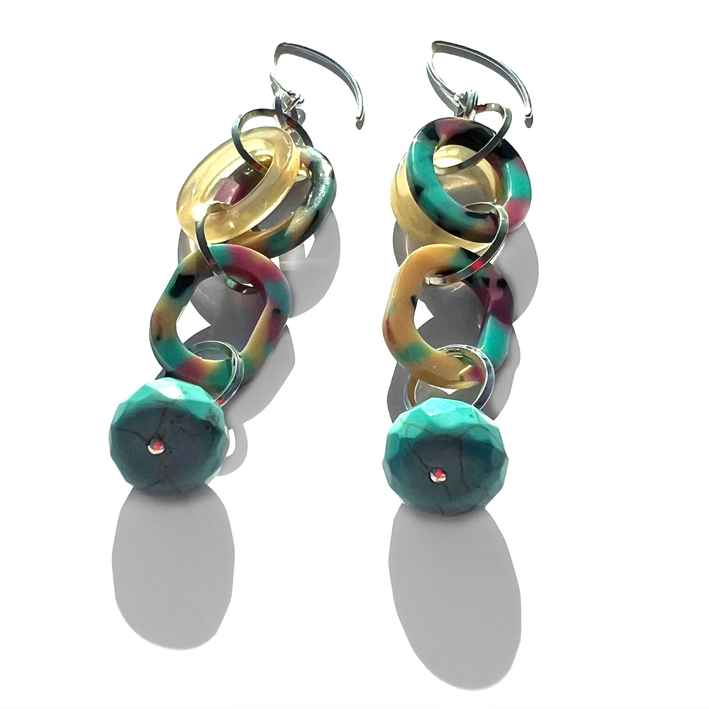 MPR x THE IMAGINARIUM: Tropical Turquoise Double Drop Earrings