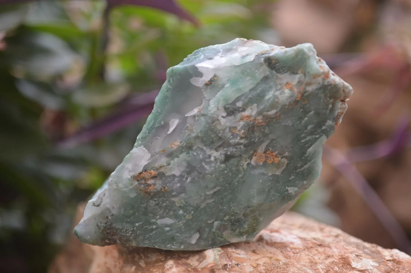 Natural Jade Cobbed Specimens x 12 From Swaziland