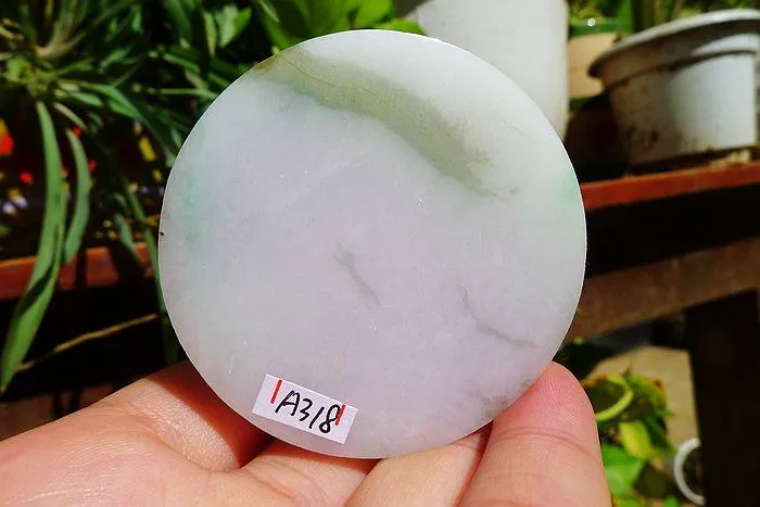 Natural Jade Rough Jadeite Raw (127g,5.2X1.7cm)