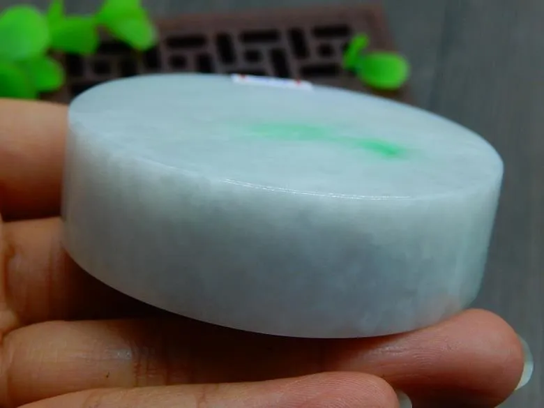 Natural Jade Rough Jadeite Raw (152g, 57X57X18mm)