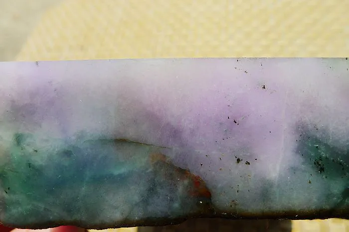 Natural Jade Rough Jadeite Raw (1.63kg,12.6X9.3X5.9cm)