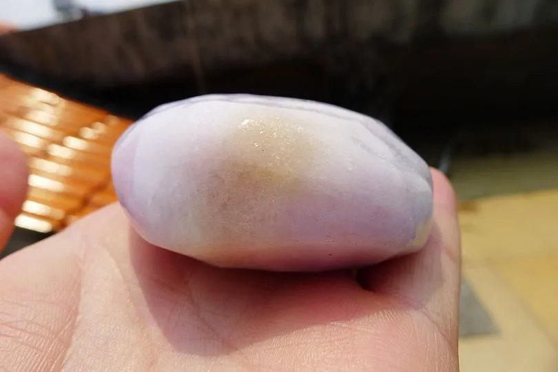 Natural Jade Rough Jadeite Raw (189g,6.8X6.1X2.5cm)
