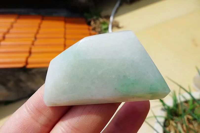 Natural Jade Rough Jadeite Raw (22g,4.9X2.8X0.7cm)