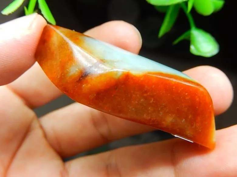 Natural Jade Rough Jadeite Raw (31g, 54X19X13mm)