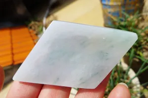 Natural Jade Rough Jadeite Raw (31g,7X3.5X0.45cm)