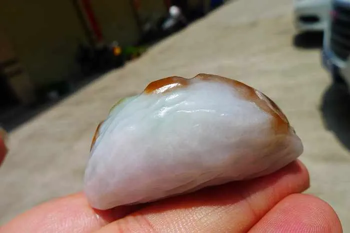 Natural Jade Rough Jadeite Raw (40g,4.8X2.3X1.6cm)