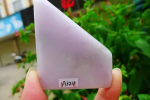 Natural Jade Rough Jadeite Raw (49g,4.8X5.7X0.7cm)