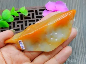 Natural Jade Rough Jadeite Raw (51g, 91X36X14mm)
