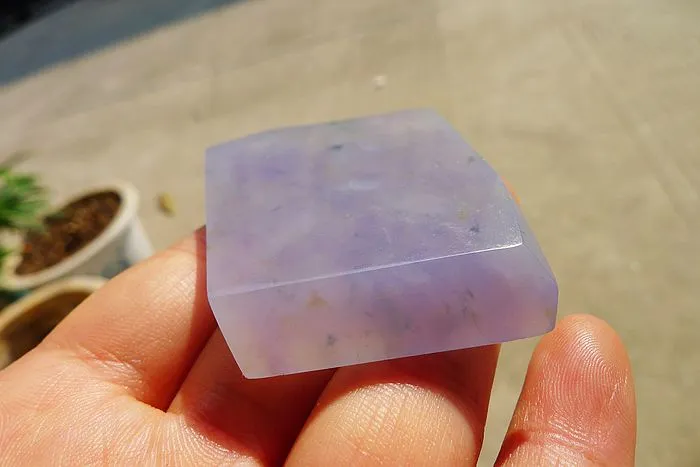 Natural Jade Rough Jadeite Raw (52.5g,6X4.1X0.75cm)