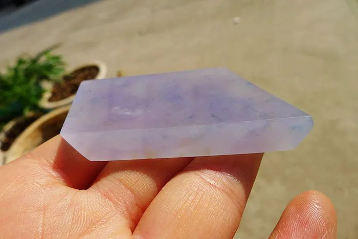 Natural Jade Rough Jadeite Raw (52.5g,6X4.1X0.75cm)