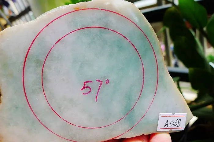 Natural Jade Rough Jadeite Raw (545g,12.4X8.6X2.8cm)
