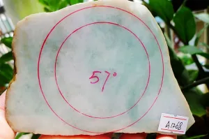 Natural Jade Rough Jadeite Raw (545g,12.4X8.6X2.8cm)