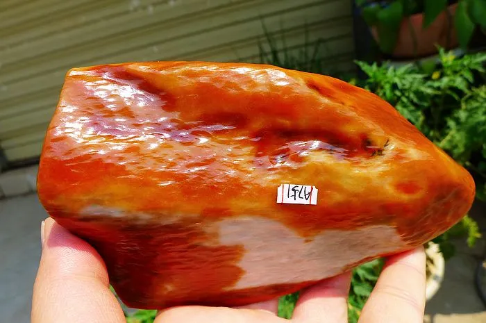 Natural Jade Rough Jadeite Raw (560g,14X8.2X2.7cm)