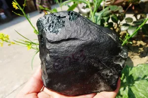 Natural Jade Rough Jadeite Raw (580g,11.2X9.9X4cm)
