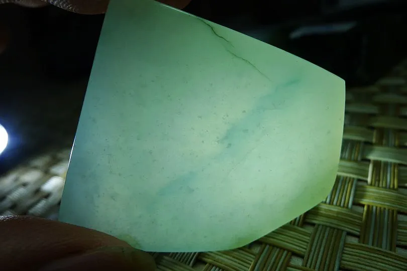 Natural Jade Rough Jadeite Raw 58g