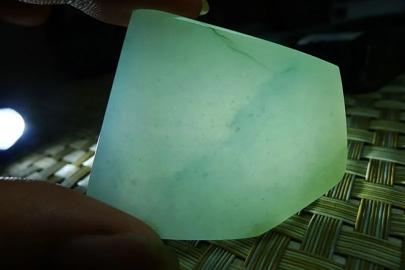 Natural Jade Rough Jadeite Raw 58g
