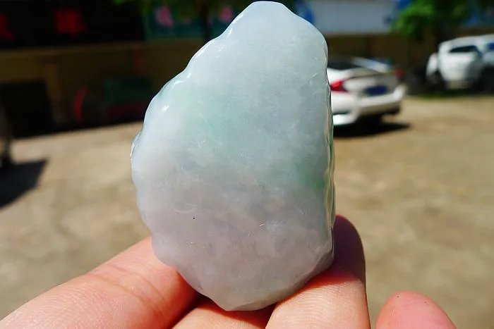 Natural Jade Rough Jadeite Raw (59g,5.1X3.1X1.9cm)