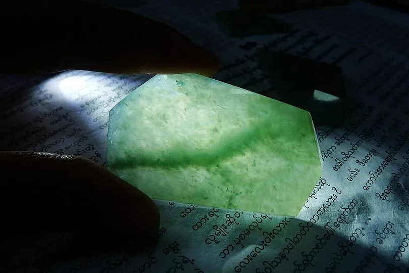 Natural Jade Rough Jadeite Raw 70.5g