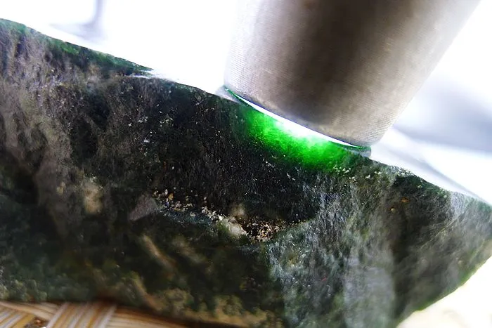 Natural Jade Rough Jadeite Raw 725g