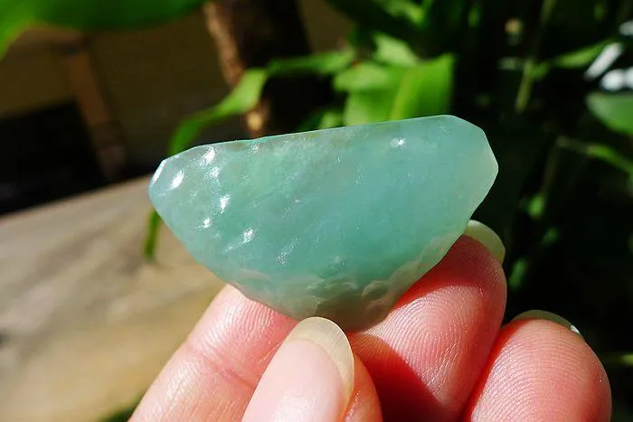 Natural Jade Rough Jadeite Raw (7.6g,3.5X2.2X0.8cm)