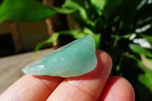 Natural Jade Rough Jadeite Raw (7.6g,3.5X2.2X0.8cm)