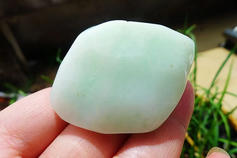 Natural Jade Rough Jadeite Raw (85g,4.3X4X2.7cm)