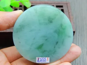 Natural Jade Rough Jadeite Raw (97g, 53X53X13.5mm)