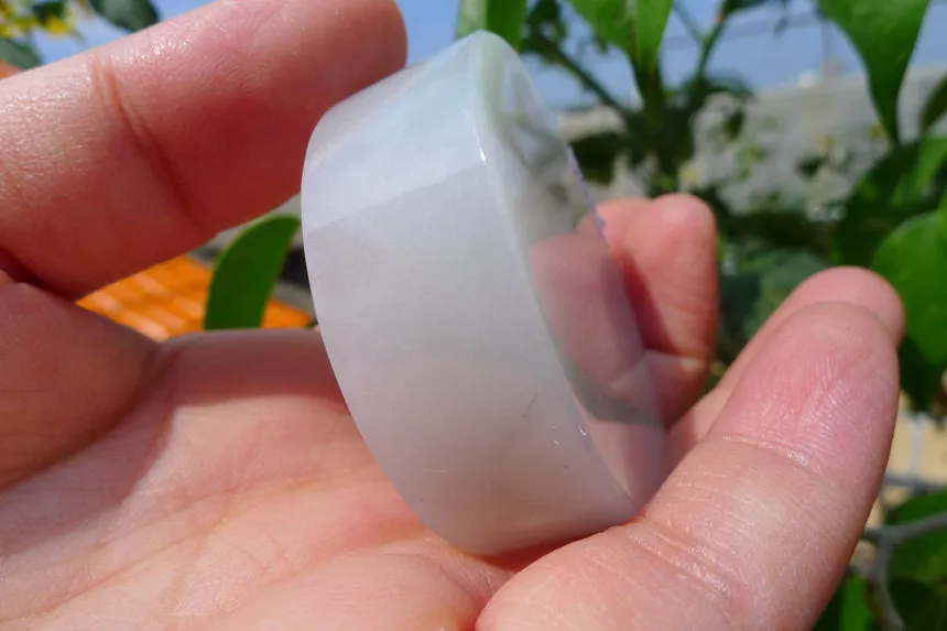 Natural Jade Rough Jadeite Raw (97g,4.8X4.8X1.6cm)