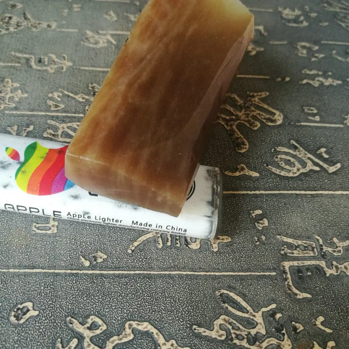 Natural Kunlun Jade Rough Nephrite Raw (147g, 8X3.5X3X1cm)