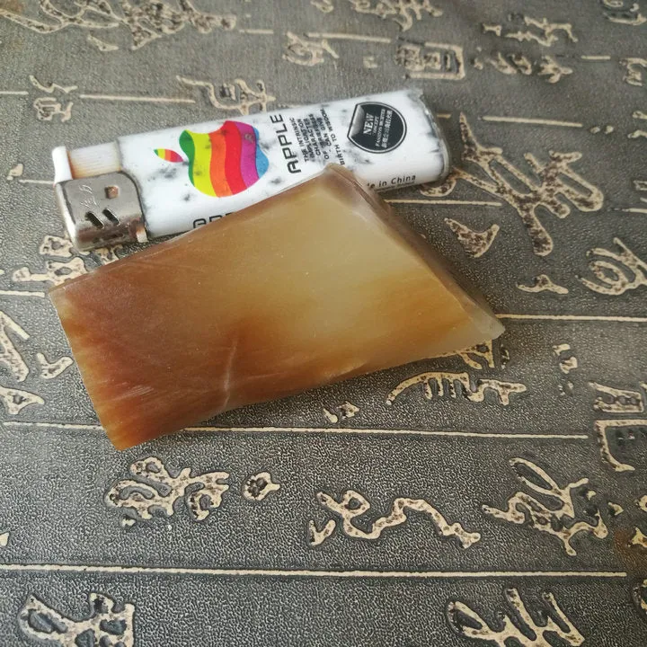 Natural Kunlun Jade Rough Nephrite Raw (147g, 8X3.5X3X1cm)