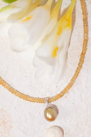 Necklace Sparkling Sunshine Pearl