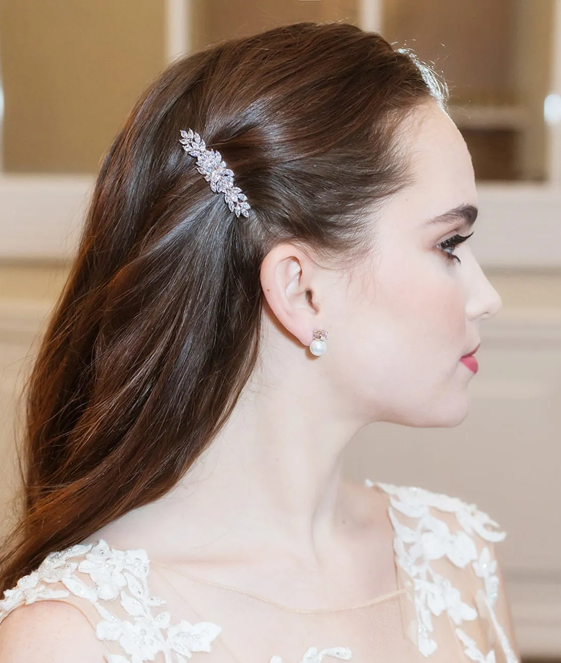 Nina Blue Barrette