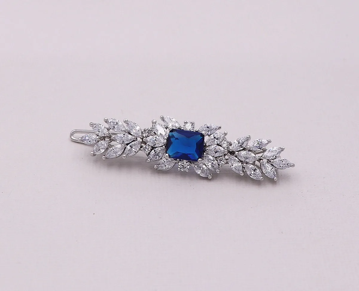 Nina Blue Barrette