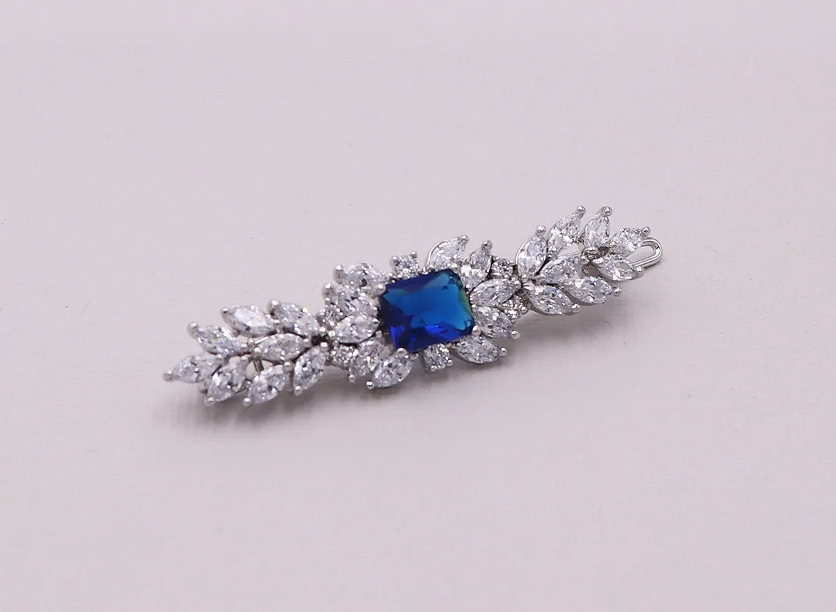 Nina Blue Barrette