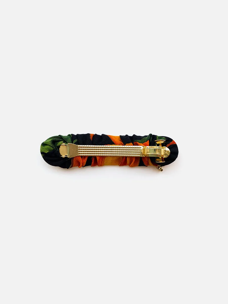 Orange Hair Barrette